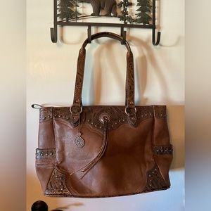 Western style Purse by Montana West, Very Large, tote/satchel, NWOT.